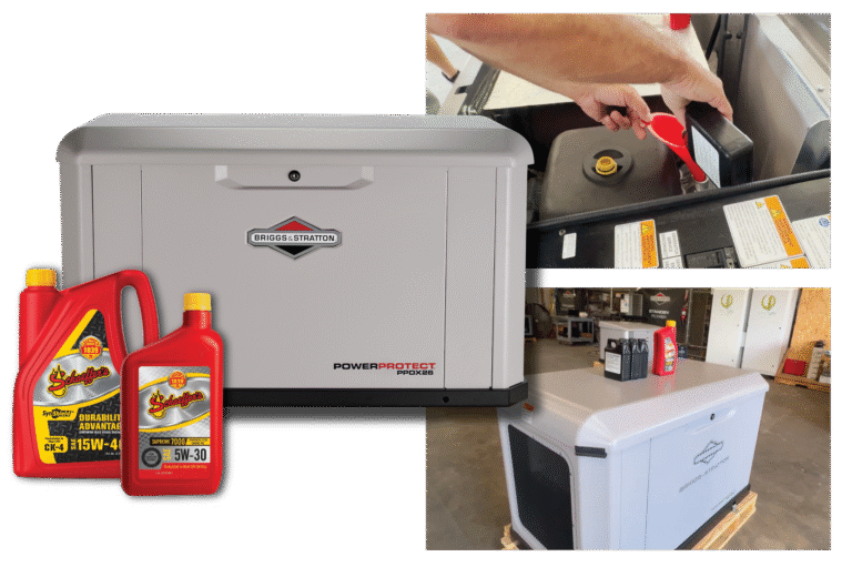 Oil Change in Backup Generators | Briggs & Stratton Generator Oil Change | Houston Generator Servicing